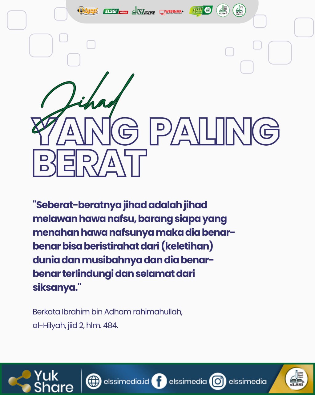 JIHAD YANG PALING BERAT