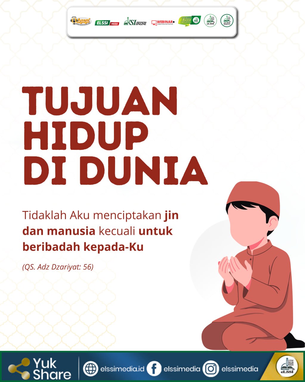TUJUAN HIDUP DI DUNIA