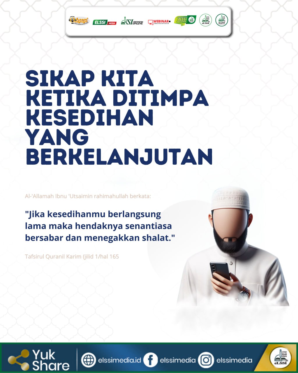 KETIKA DITIMPA KESEDIHAN YANG BERKELANJUTAN