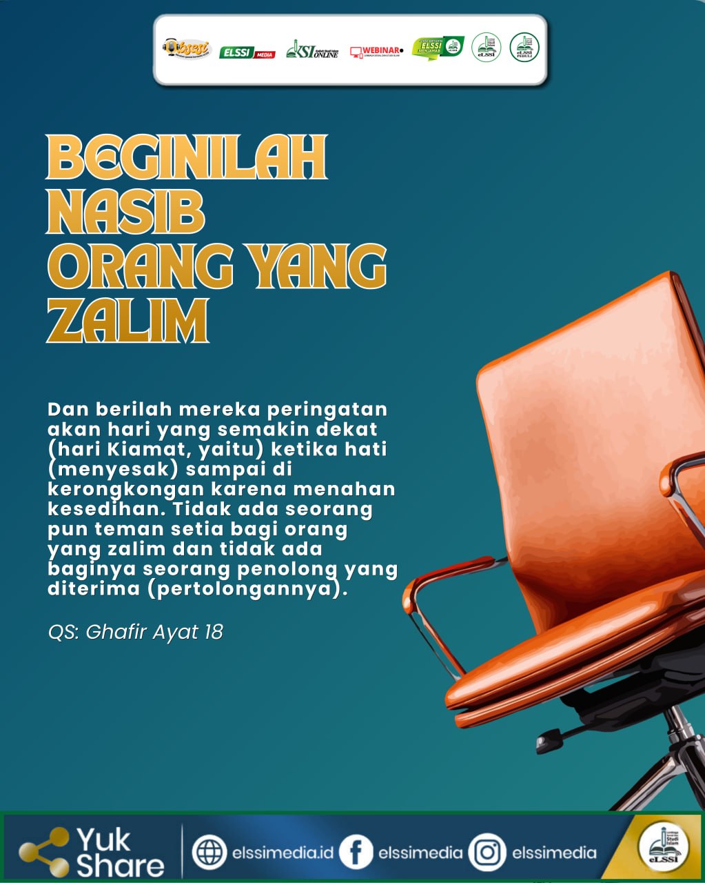 BEGINILAH NASIB ORANG YANG DZOLIM PADA HARI KIAMAT