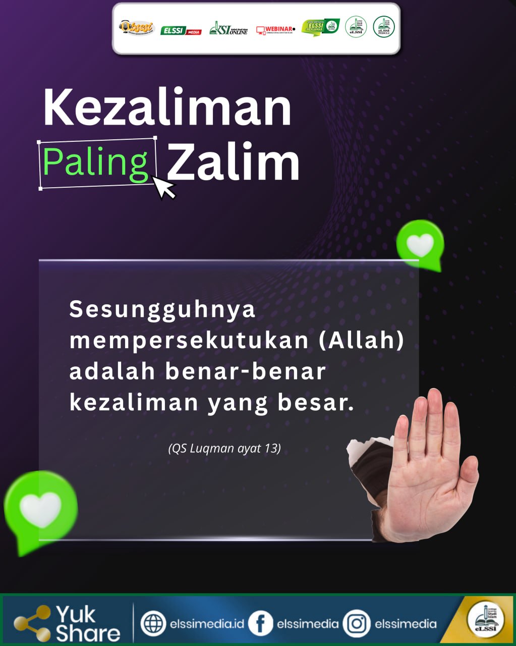 KEDZALIMAN YANG PALING DZALIM