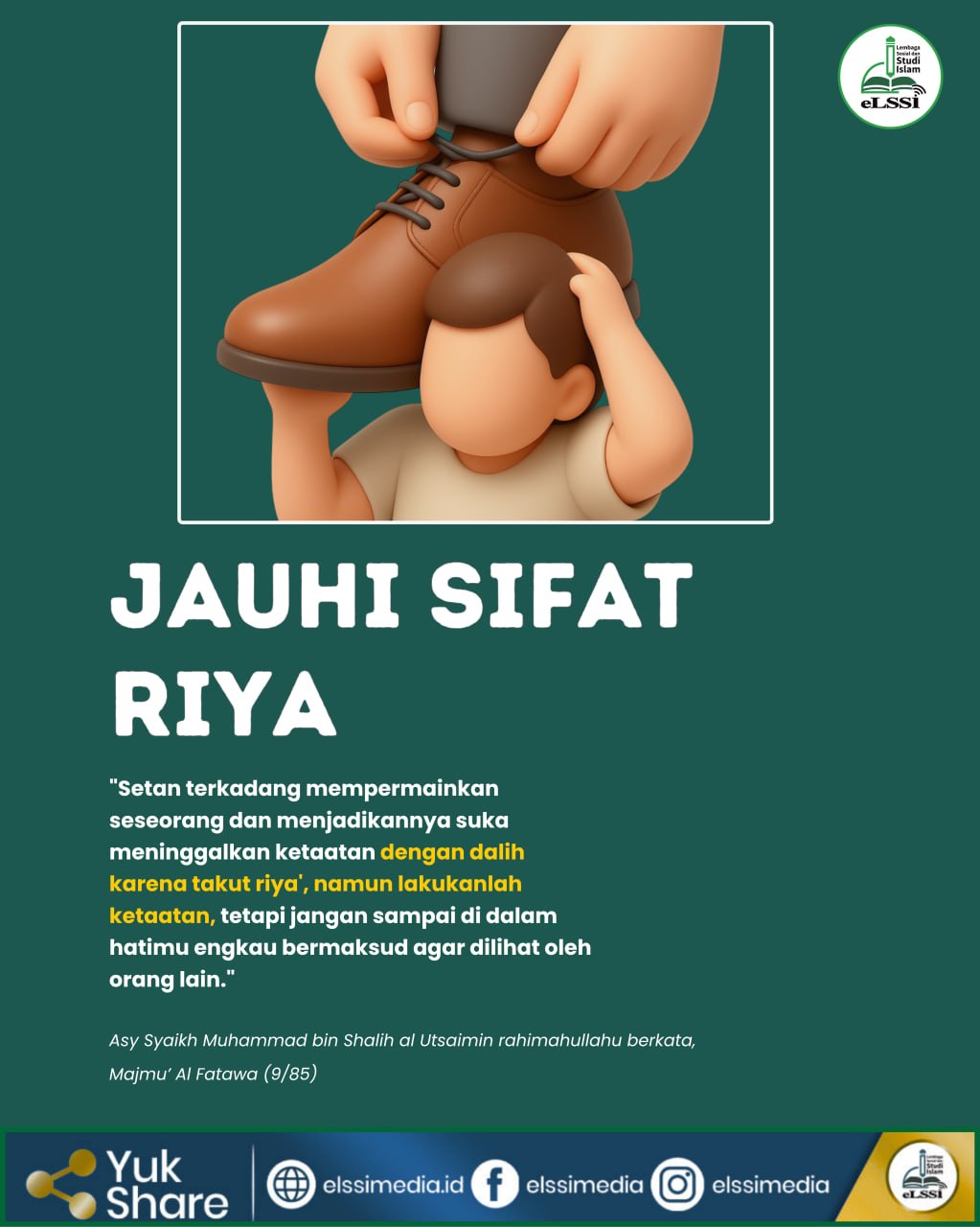 JAUHI SIFAT RIYA’