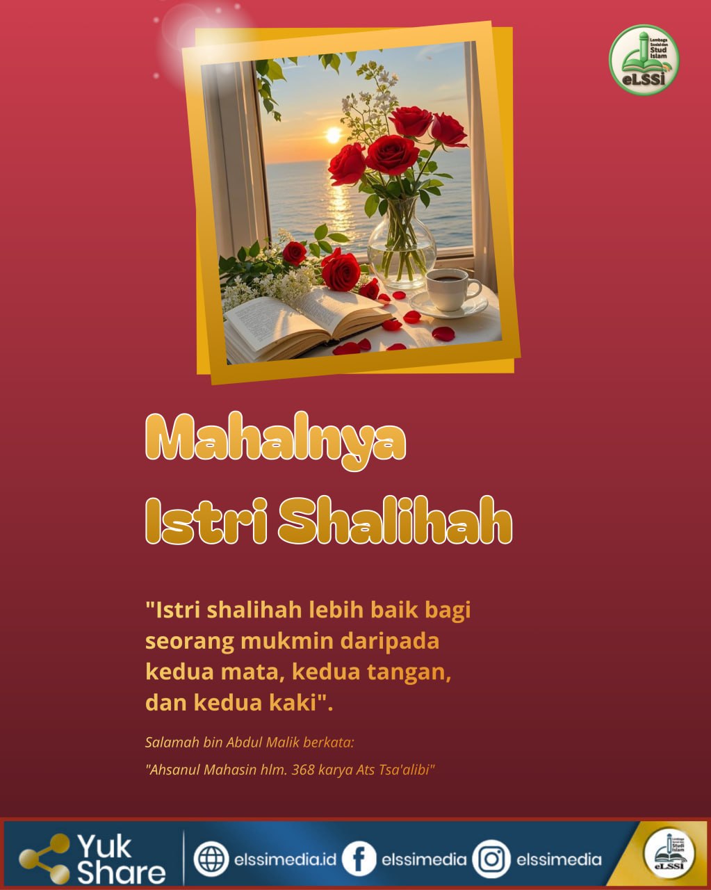 MAHALNYA ISTRI SHOLIHAH