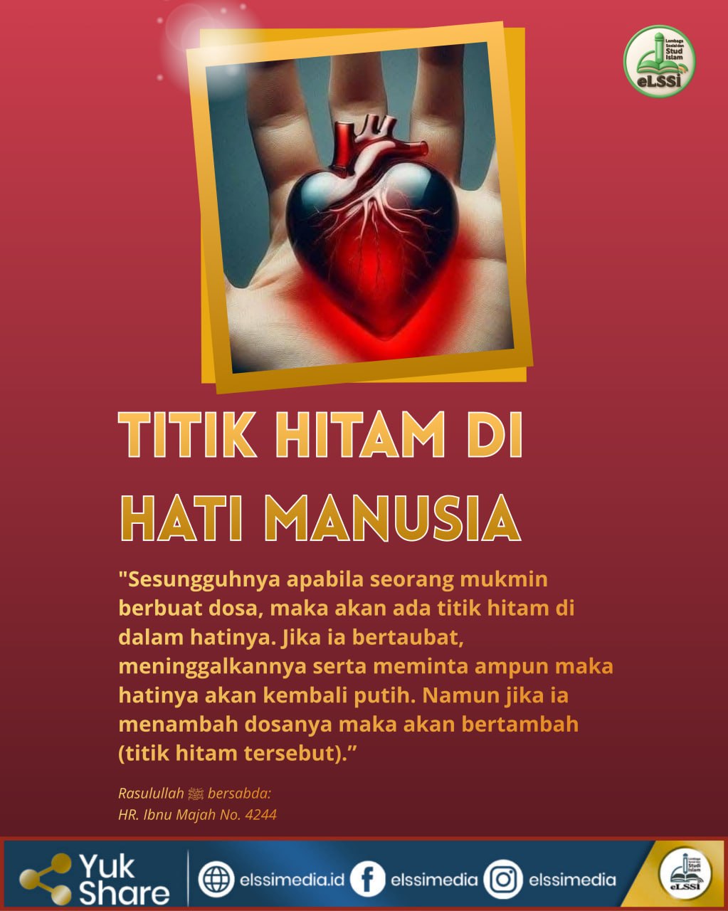 TITIK HITAM DI HATI MANUSIA