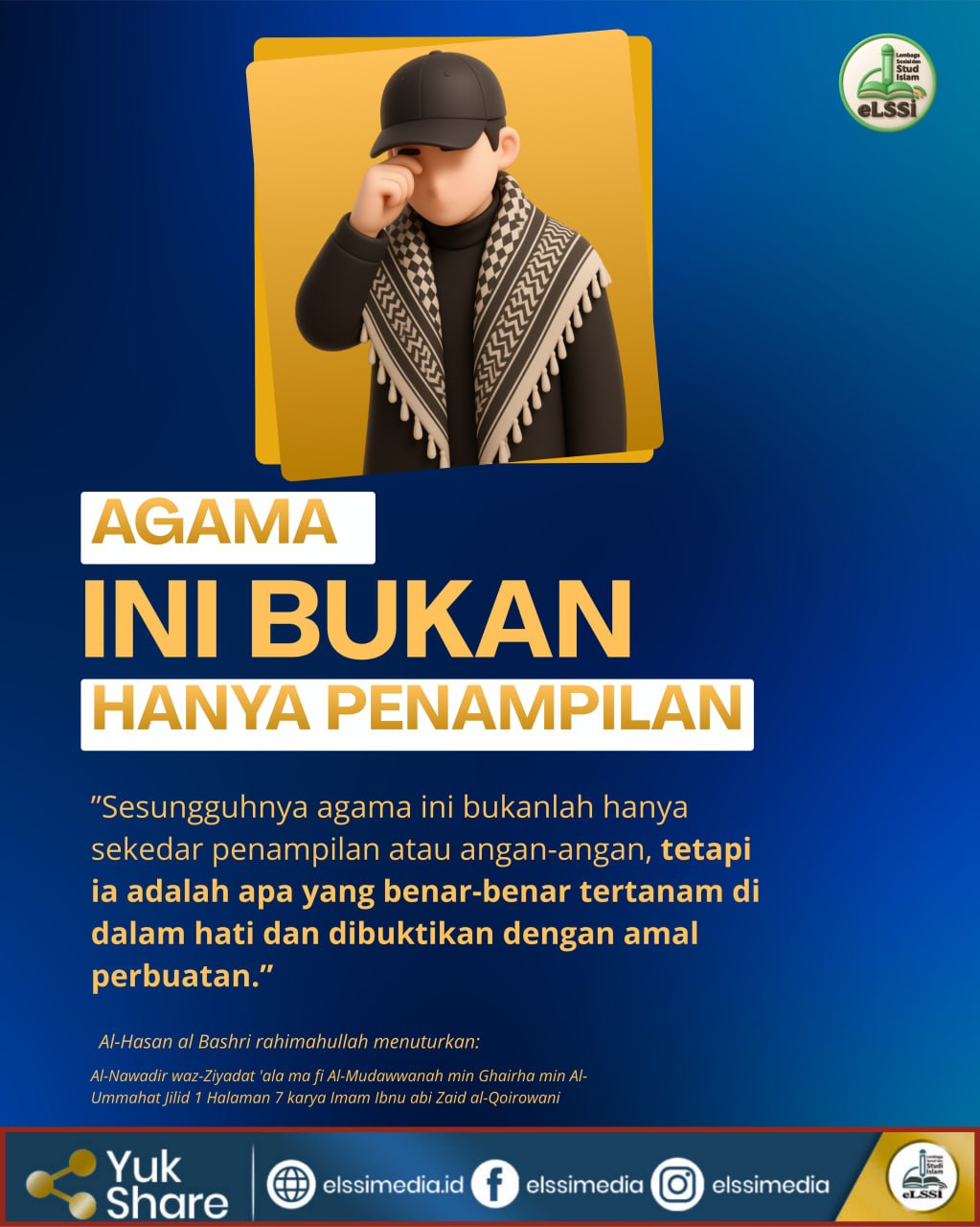AGAMA INI BUKAN HANYA PENAMPILAN