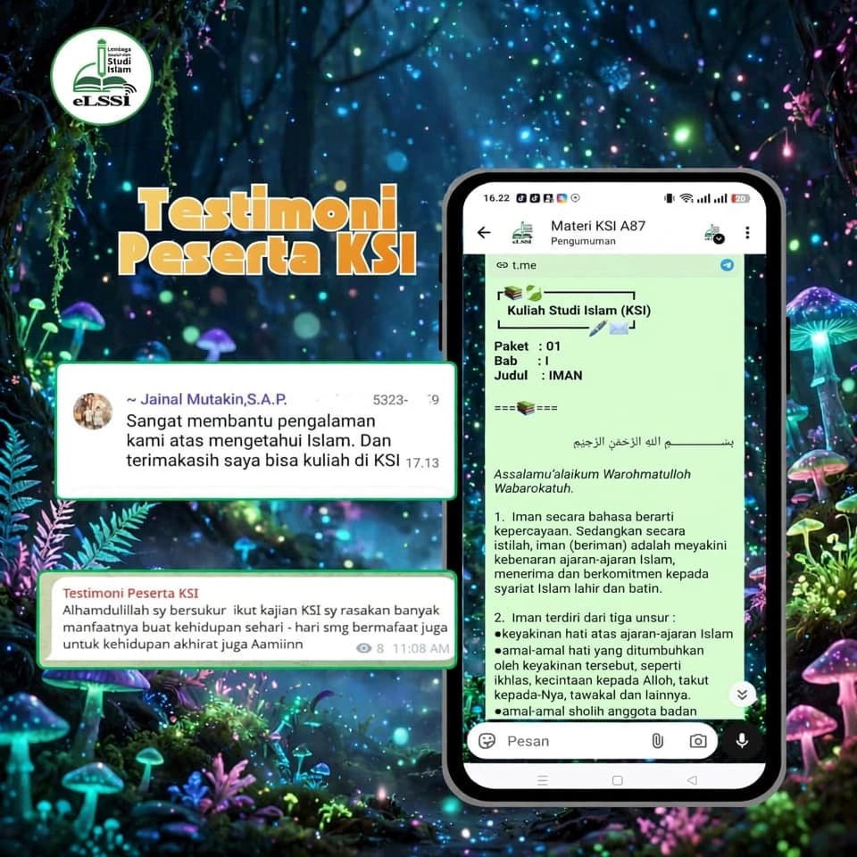 TESTIMONI PESERTA KSI ONLINE