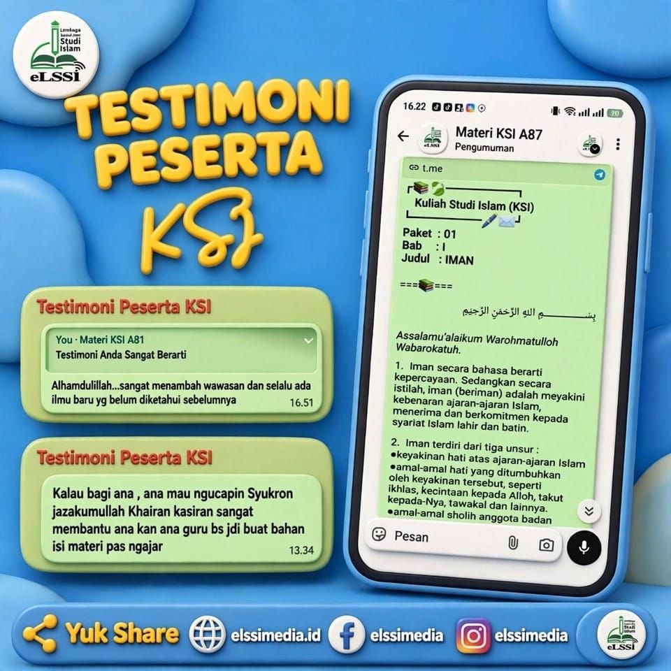 TESTIMONI PESERTA KSI ONLINE